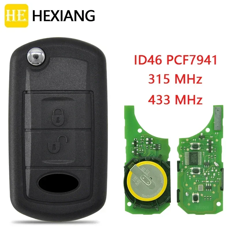 

HE Xiang Car Remote Control Key For Land Rover Discovery 3 Range Sport FCCID:NT8-15K6014CFFTXA 433.92 ASK ID46 Smart