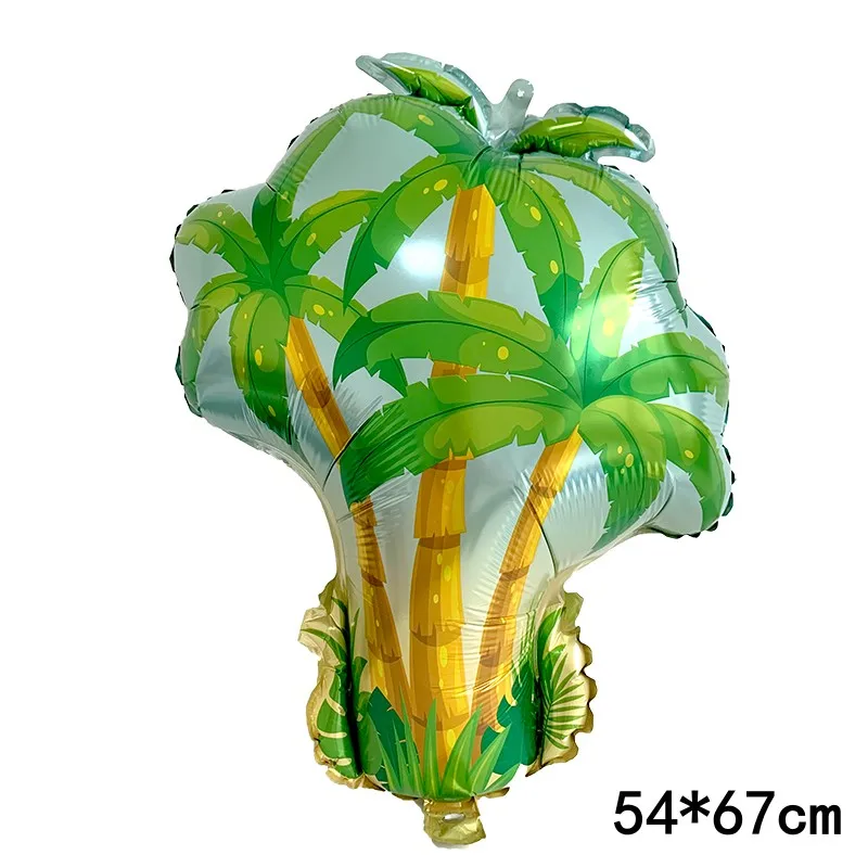 55x108cm Coconut Tree Balloon Large Inflatable Palm Tree Hawaii Party Decor for Birthday Wedding Baby Shower