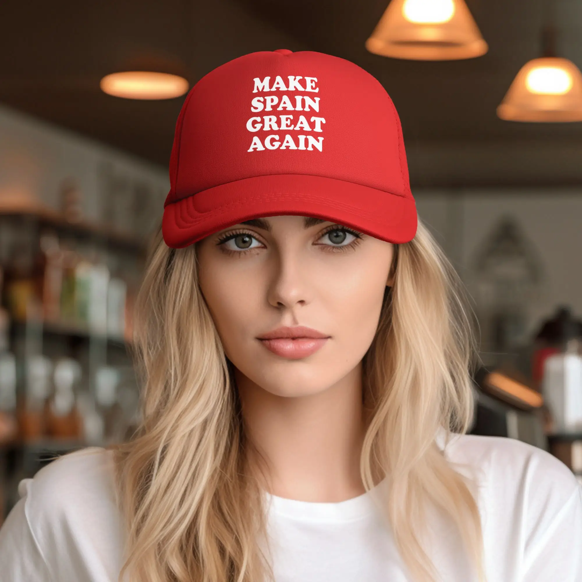 Men Women Make Spain Great Again  Hat Cool Baseball Cap  Dad Hat Travel Headewear Adjustable Fit