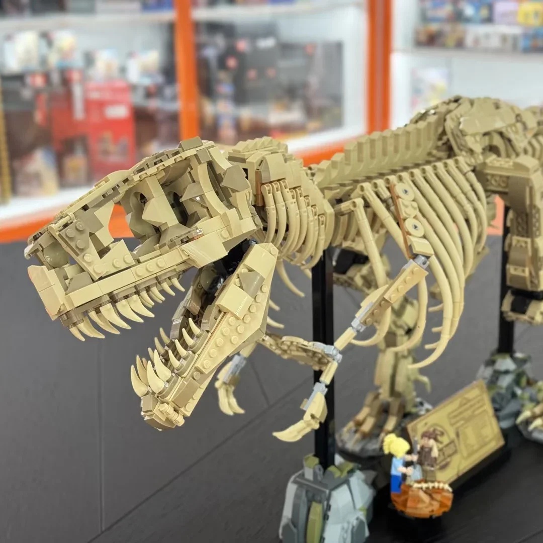 

Creative Park Dinosaur World Building Blocks T-Rex Fossils Tyrannosaurus Rex Bricks Sets Boy Toys Children Christmas Gifts