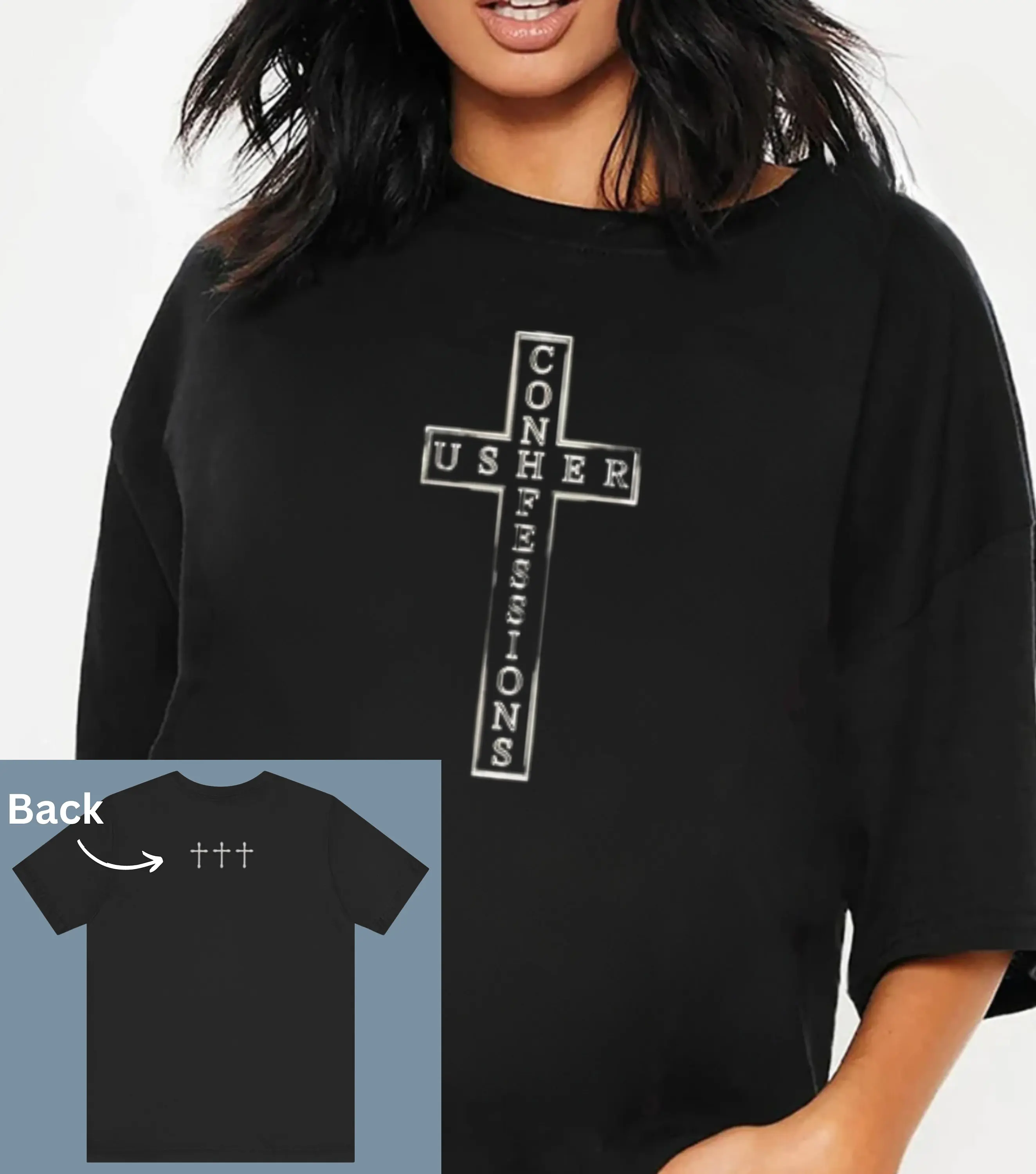 Usher Confessions T Shirt Cross Tour Mr Entertainment For Her Concert Group