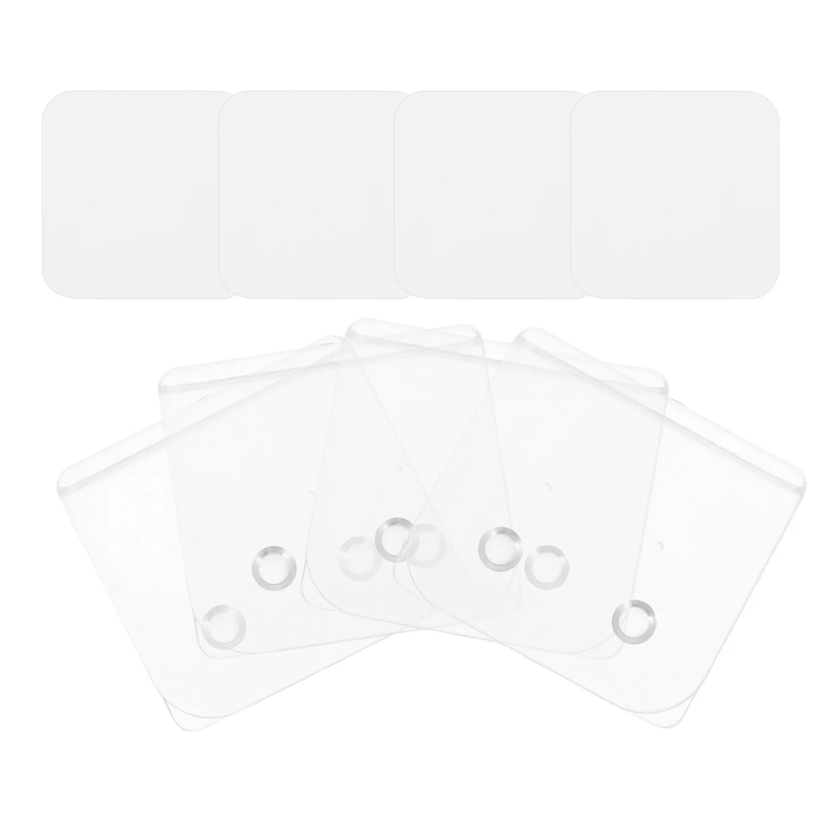 

4pcs Curtain Clips For Shower No Drill Self Adhesive Splash Guard Holders Bathroom Decor Easy Install Shower Curtain Fasteners