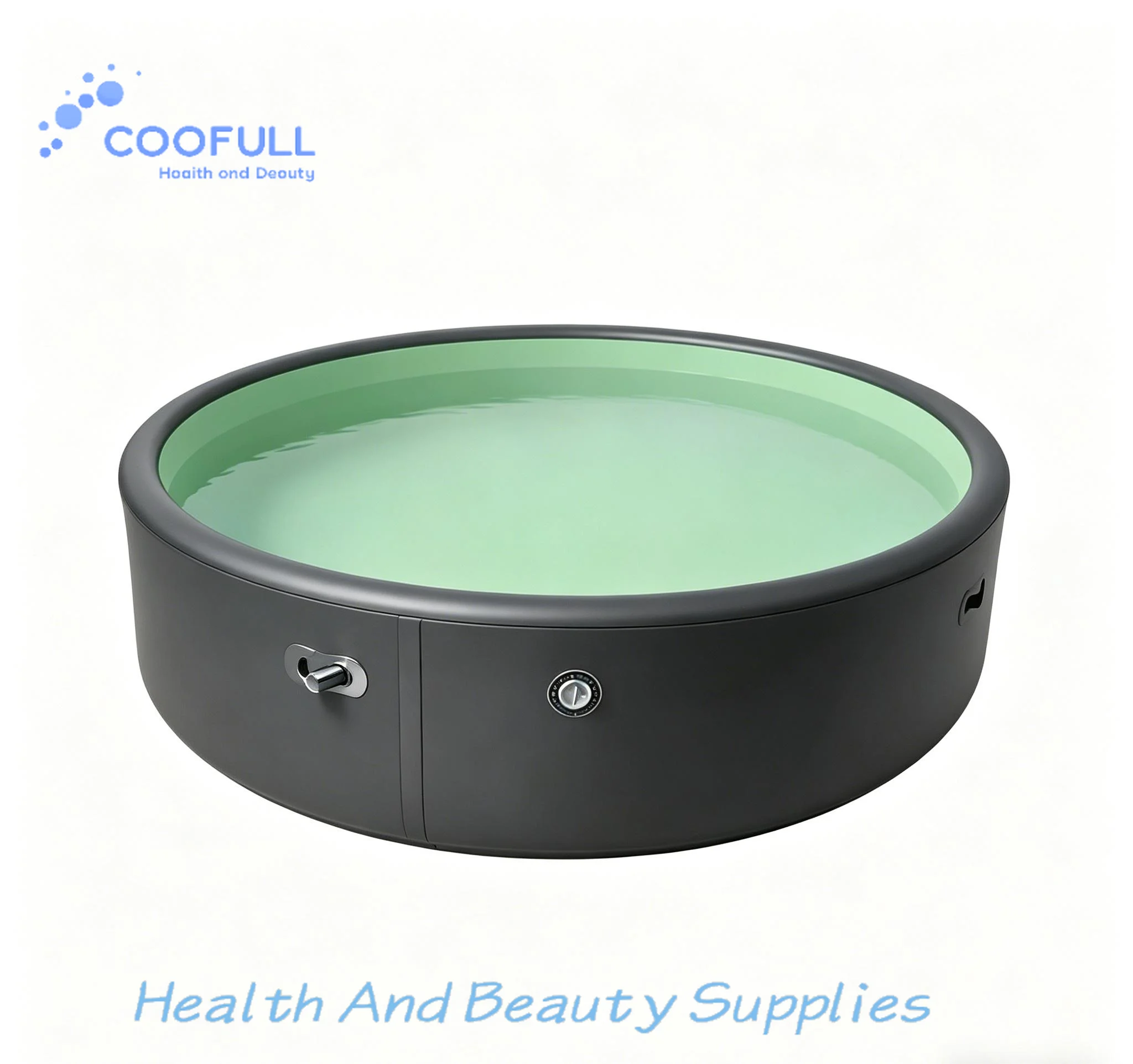 Coofull Multi-Function Ice Plunge Tub & Kids Swimming Inflatable Cold Bath Tub for Family Indoor Pool & Outdoor Entertainment