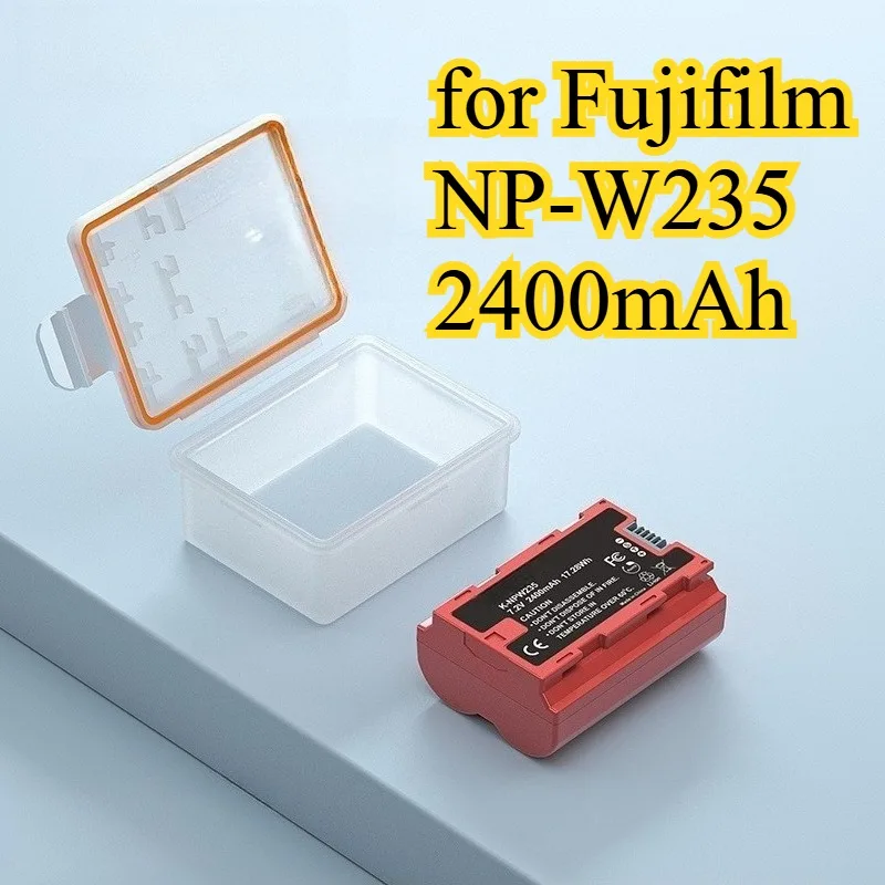 

Сменный аккумулятор для Fujifilm NP-W235 2400 мАч для X-S20 X-T5 X-H2S GFX100S GFX50S II аккумулятор для беззеркальной камеры