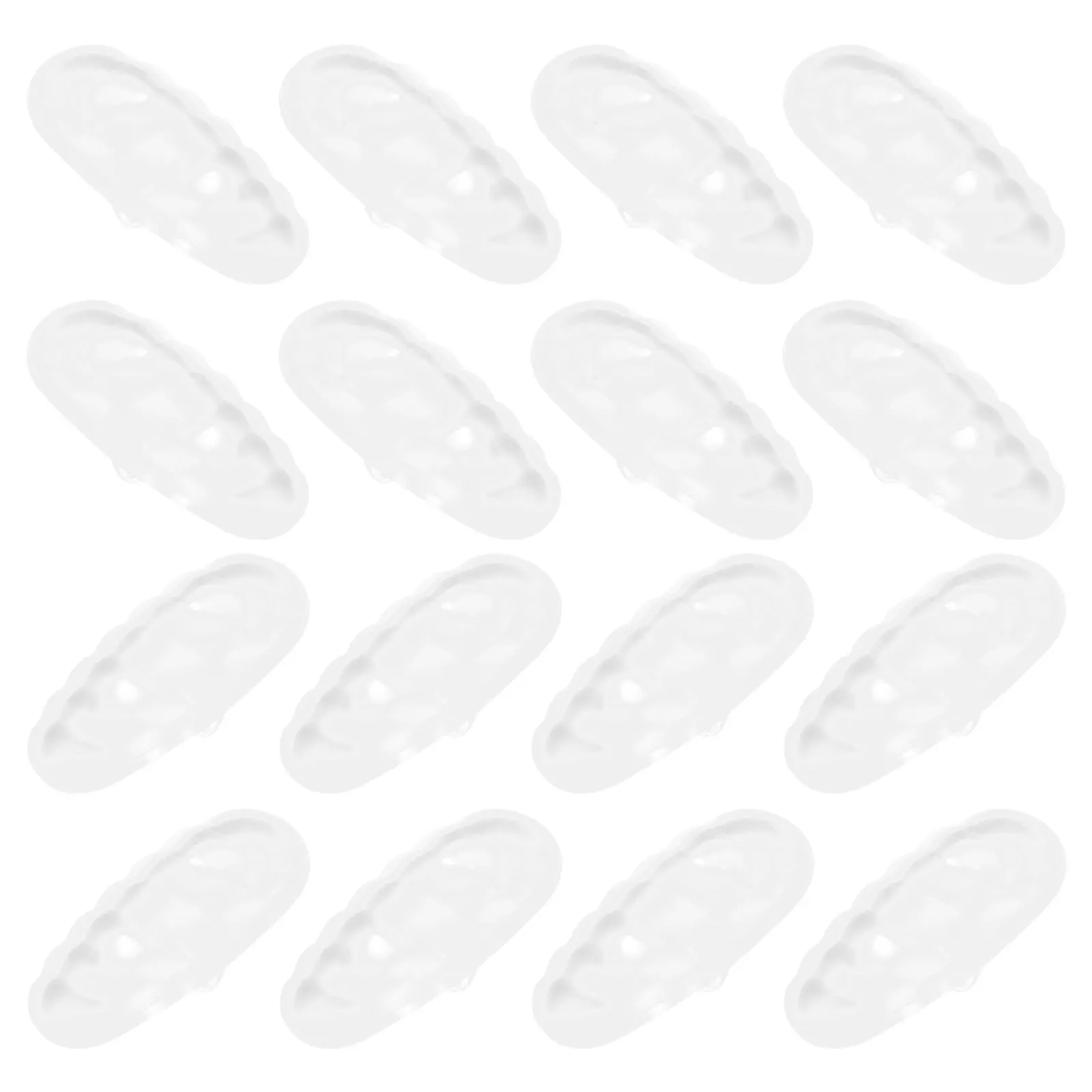 

20Pairs Silicone Nose Pads for Eyeglasses Anti Slip Nose Grips High Durability Comfort Fit Replacement Parts for Myopia Wearers