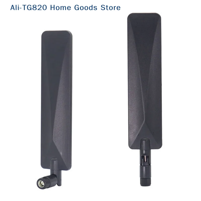 Antena TG820 5G Flexível 22dBi SMA Macho WLAN WiFi 5GHz para Módulo IoT, Roteador, Receptor de Sinal TP-Link, Antena de Alto Ganho