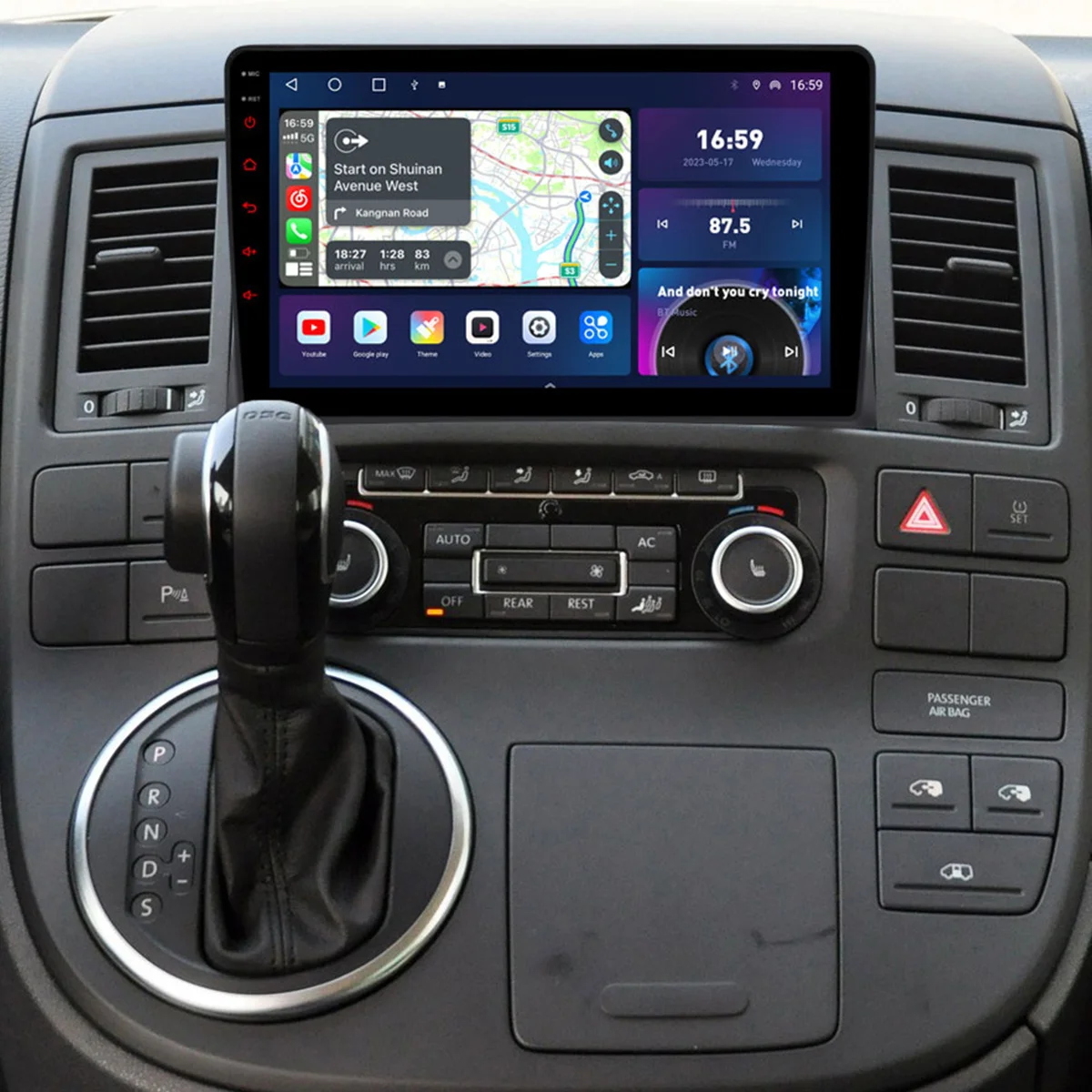 

Qled 2k Android авто 8 ядер 8 + 256g Gps Navi автомобильный мультимедийный плеер для Volkswagen Vw Multivan T5 2003-2014 2015 Carplay радио Dab