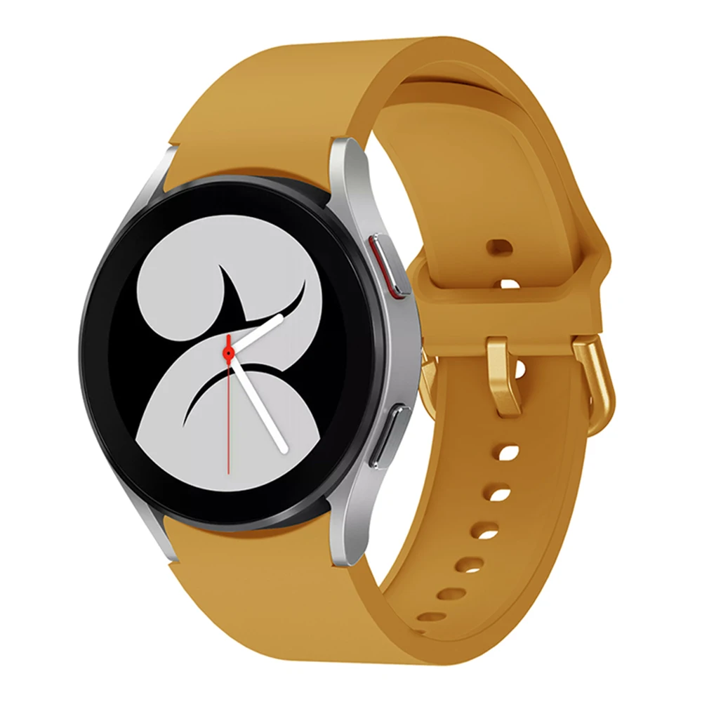 BEHUA 20mm Uhrenarmband für Samsung Galaxy Watch 4 40mm/44mm Gear S2 Active 2 Uhrenarmband Watch4 Classic 42mm 46mm Correa Armband – Detail 11