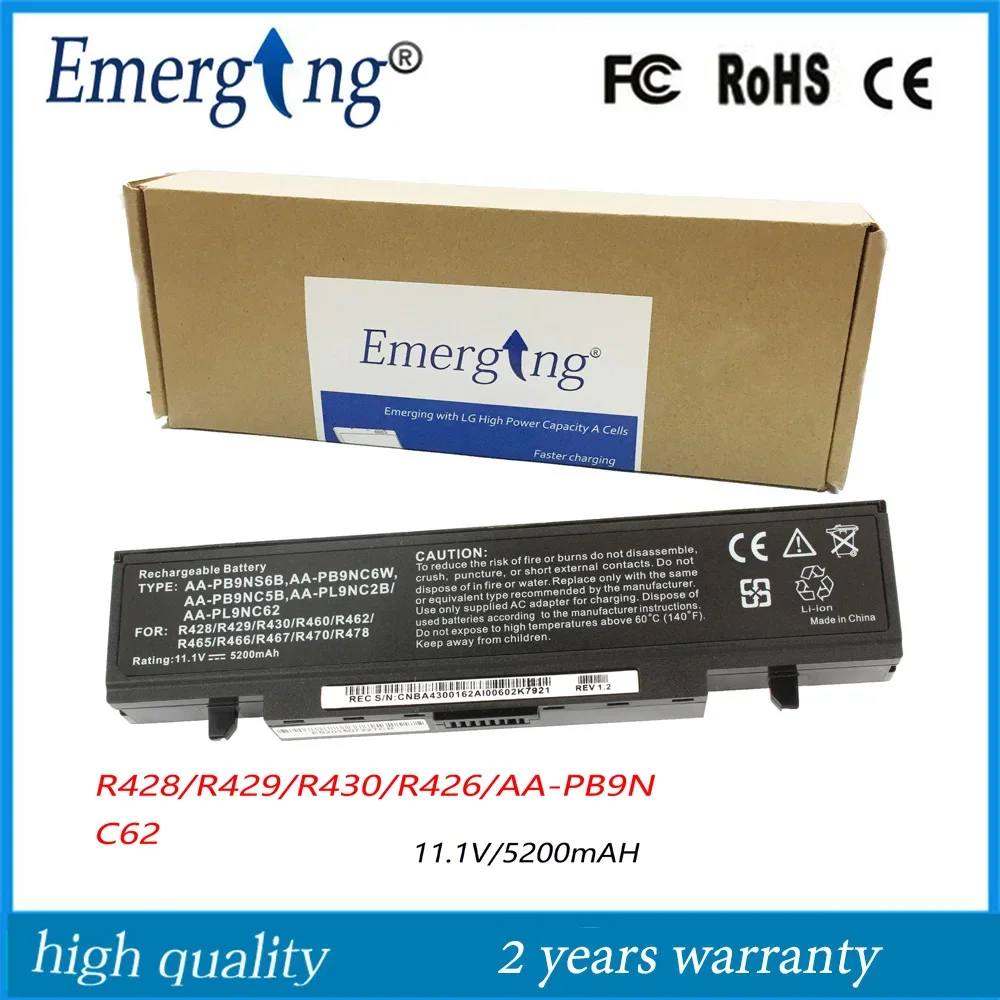 Imagem -01 - Bateria do Portátil para Samsung R428 R429 R460 R439 R467 R468 R470 R440 Pb2nc6b Aa-pb9nc6b Aa-pl9nc2b Aa-pb9nc5b Aa-pb2nc3b bateria do portatil para samsung r428 r429 r460 r439 r467 r468 r470 r440 pb2nc6b aa pb9nc6b aa pl9nc2b aa pb9nc5b aa pb2nc3b 01