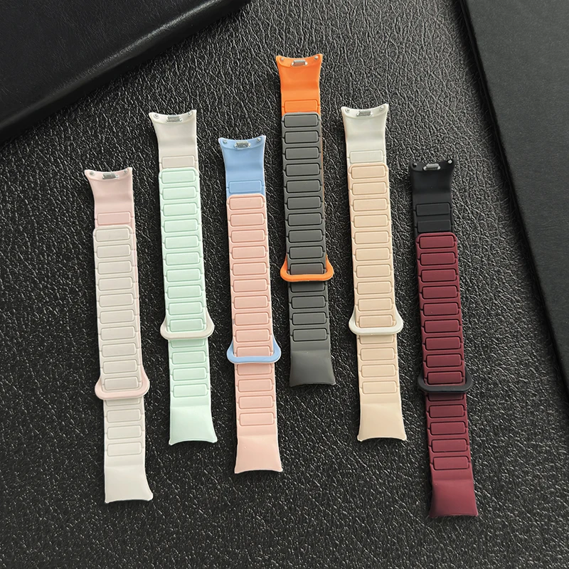 Magnetisches Silikon-Schlaufenarmband für Xiaomi Mi Band 10 9 8 Armbandzubehör Armband Pulseira Correa Xiaomi Smart Band 8 9 10 – Detail 2
