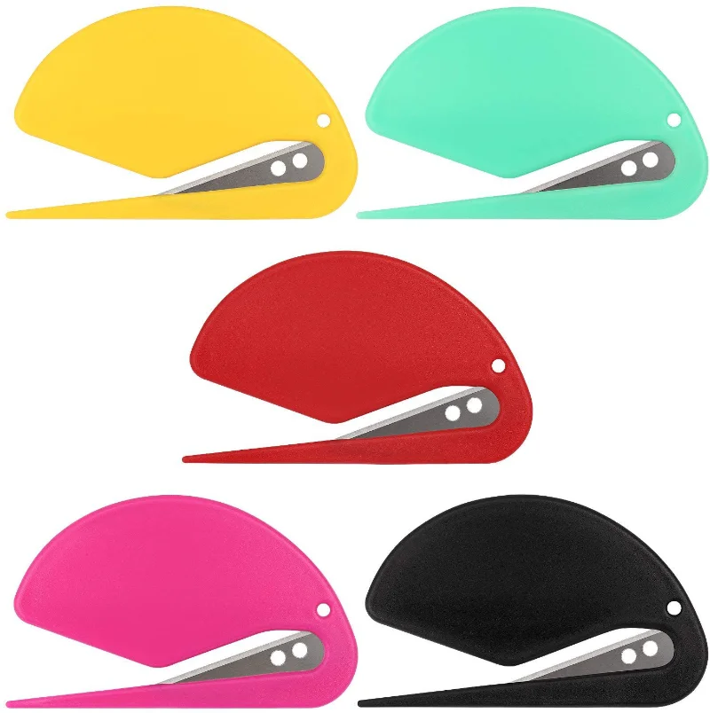 Mini Plastic Briefopener Sharp Mail Envelop Opener Veiligheid Papers Cutter