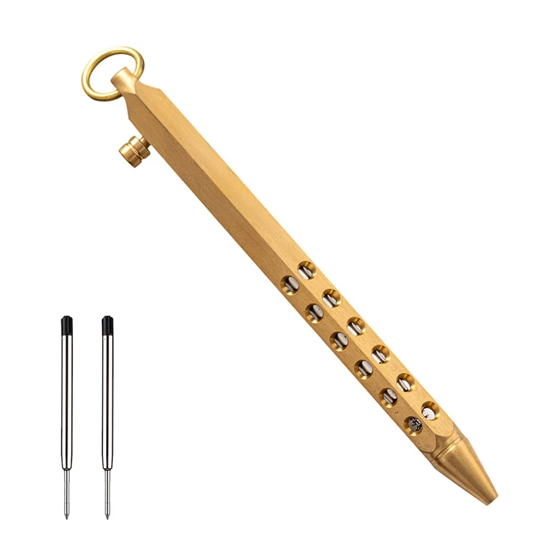 

Ручка Болтовая металлическая с 2 черными чернилами, в коробке