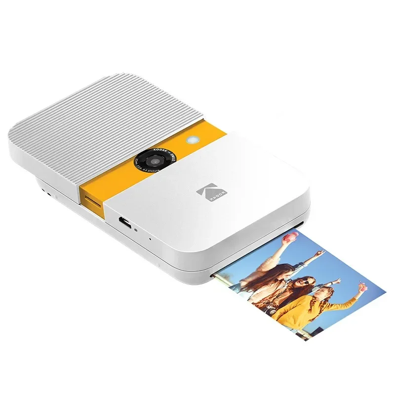 Kodak Smile instant digital camera printer with flash 2\'\'×3\'\'inch zink film paper soft case kit