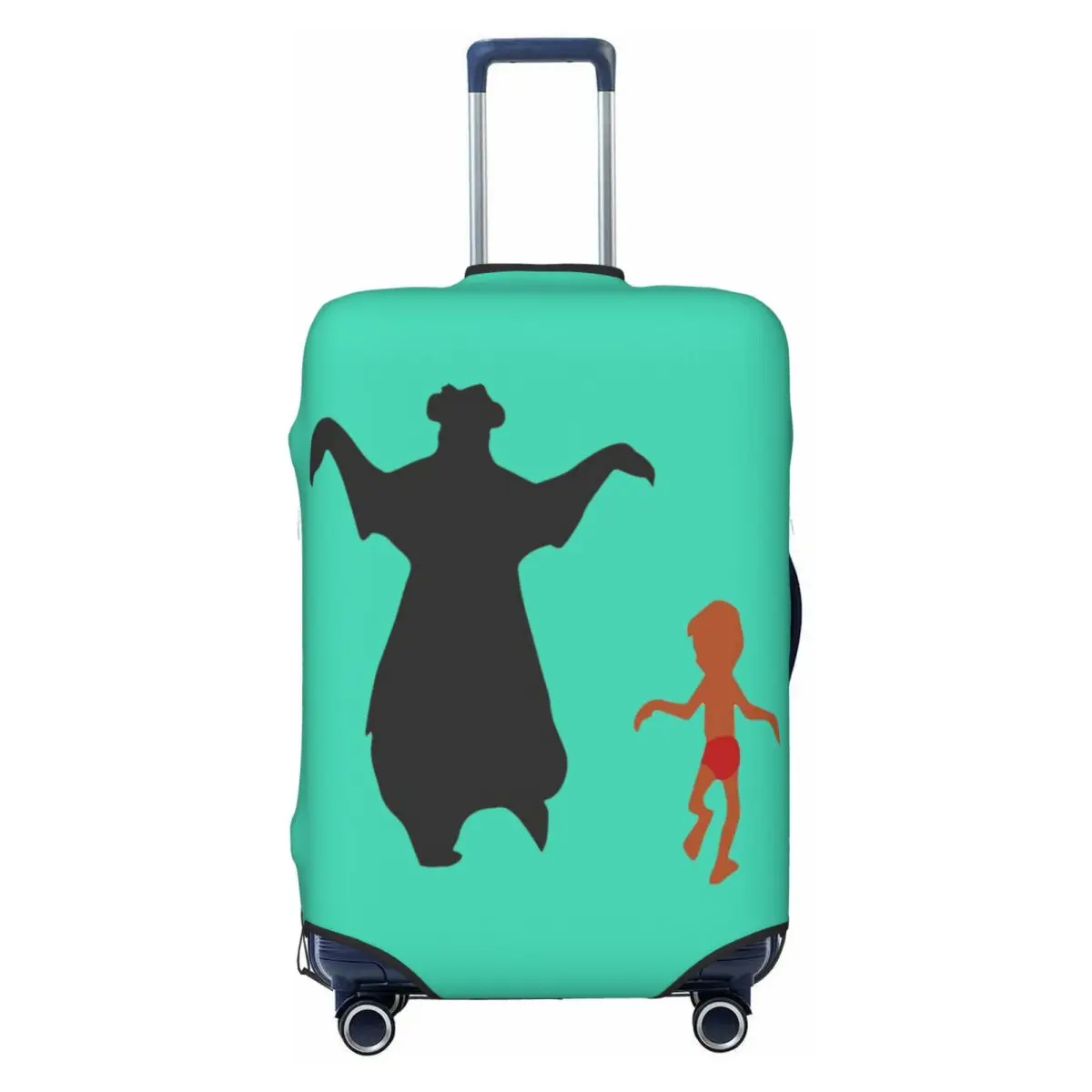 

Custom The Jungle Book Baloo Travel Luggage Cover Dust Proof Suitcase Cover Protector Fit 18-32 Inch