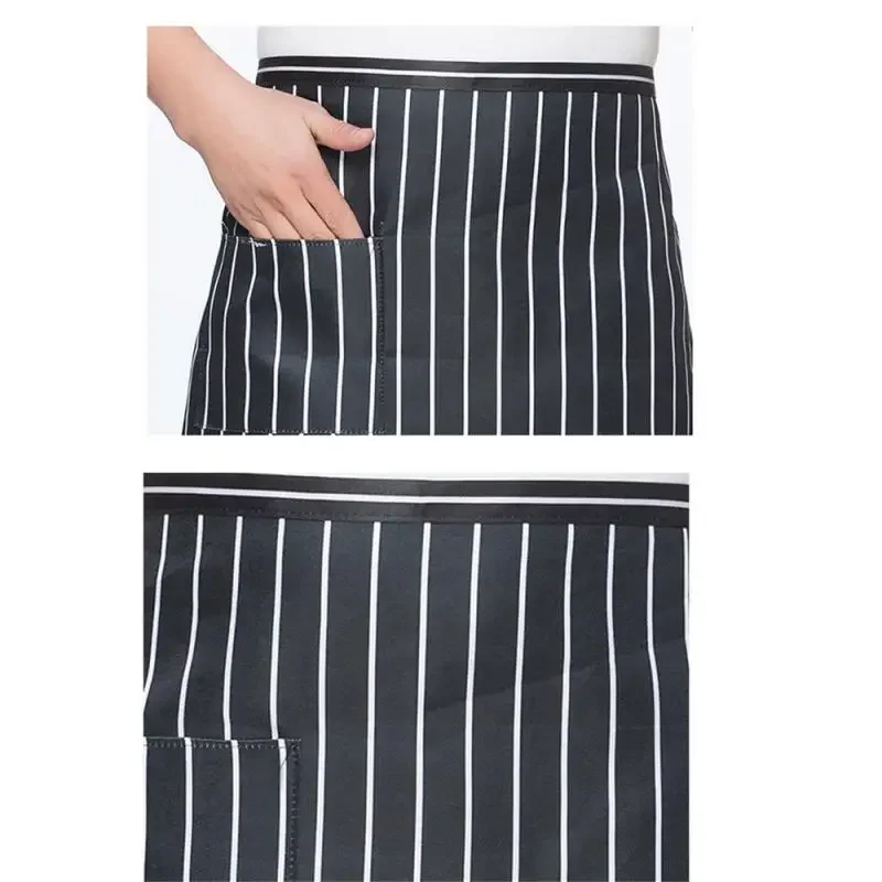 Chef apron special kitchen men's hotel restaurant restaurant back kitchen half-length short apron household cleaning