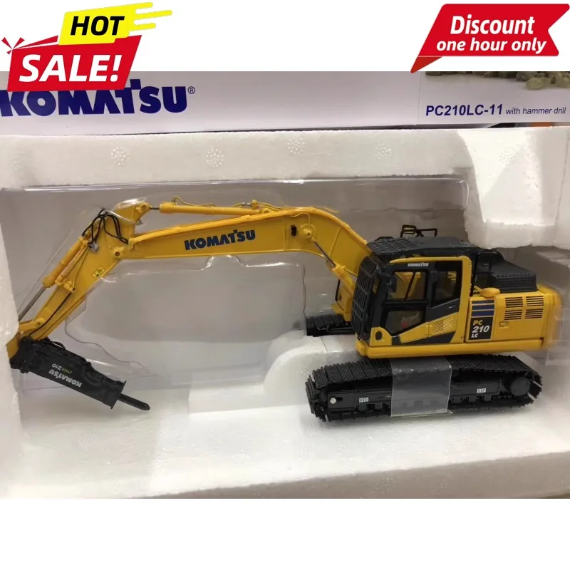 

UH 8140 for Komatsu PC210LC-11 Komatsu Excavator Breaker Alloy Construction Vehicle Model 1:50
