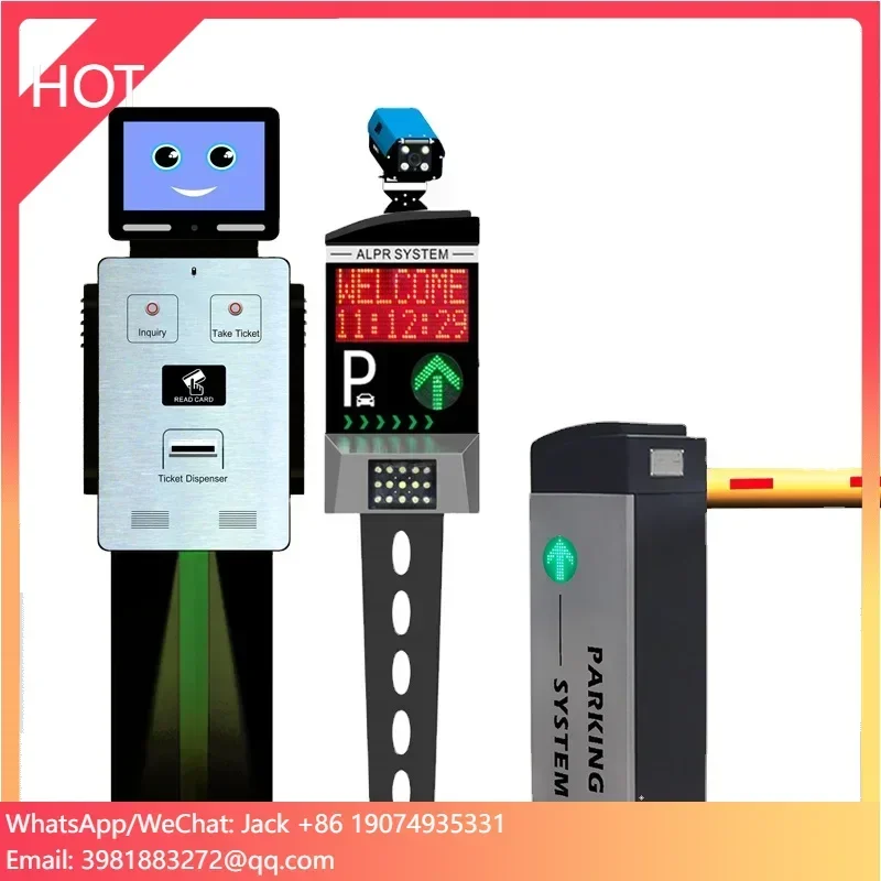 SEWO T800 Automatic ALPR Parking Machine Toll Gate Parking Lot Entrance Exit Management System Equipment