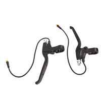2PCS Electric Bike Brake Levers Brake Grip 32cm Wire Waterproof Interface Brake Handles For BAFANG BBSHD BBS01 BBS02 Mid Motor