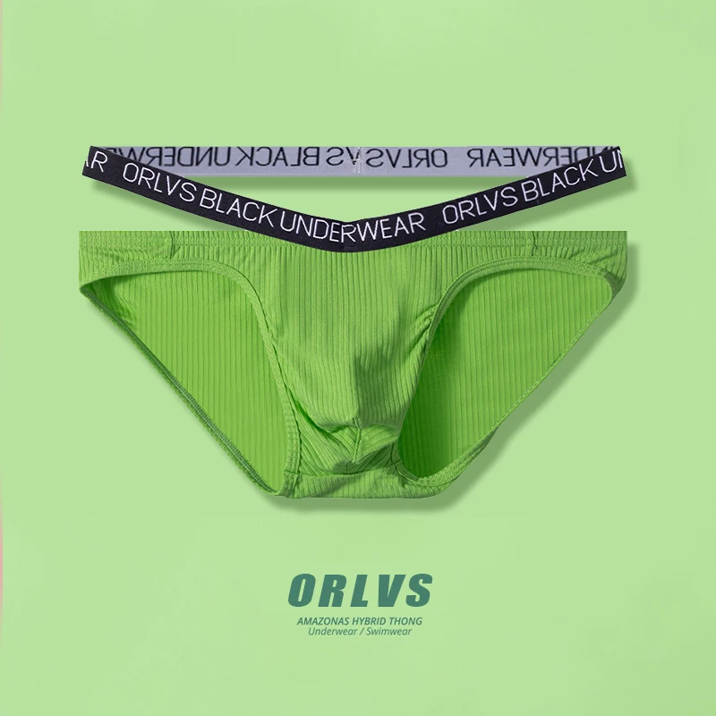 

ORLVS Мужское нижнее белье Мужские трусы Хлопковые мужские трусы Интимные сексуальные геи Мужские трусы с бандажом Бесшовные мужские трусы для внутреннего белья