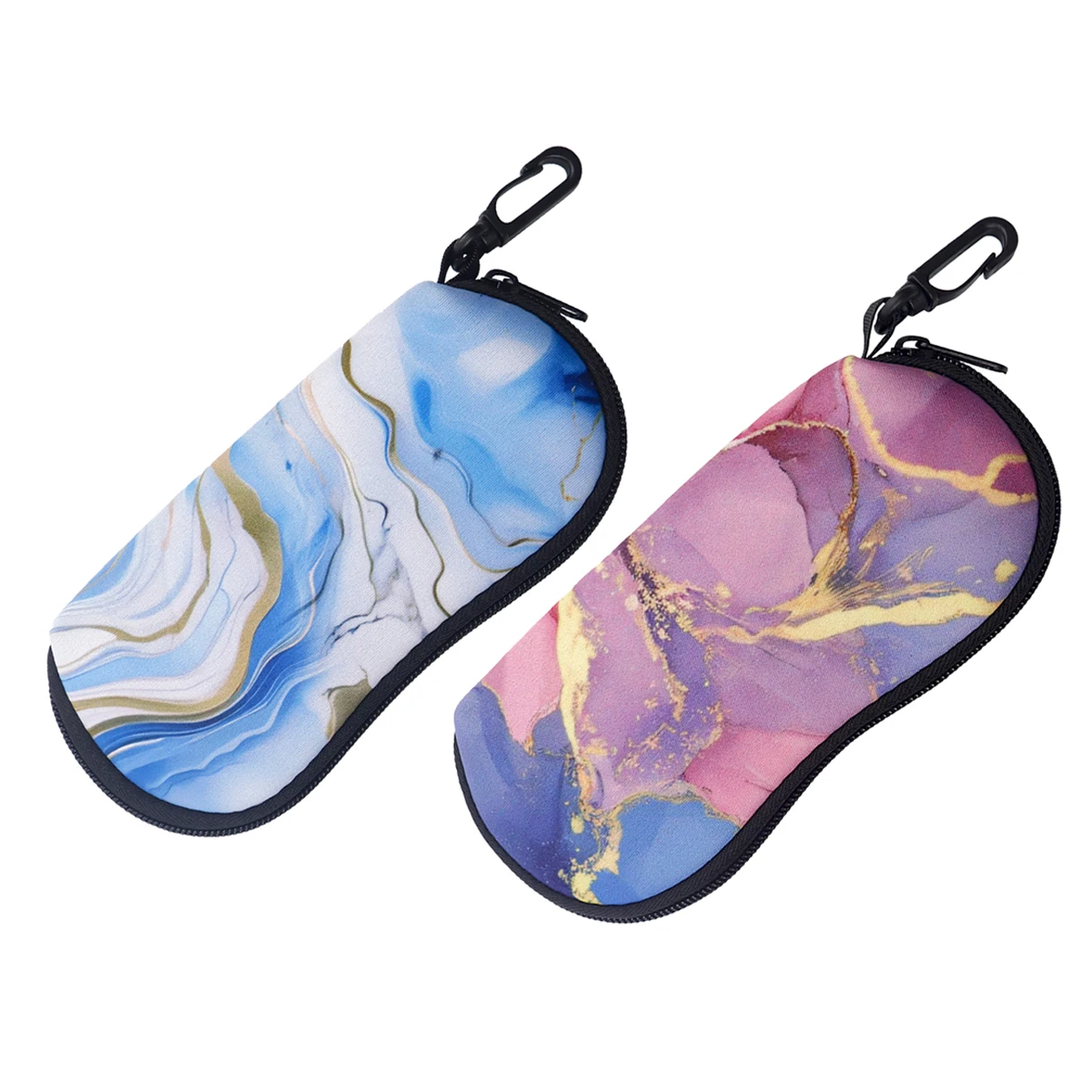 

Marble Pattern Glasses Case Anti-Fall Simple Series Sunglasses Storage Box Vintage Contacts Case Men Women Fashion Accessories