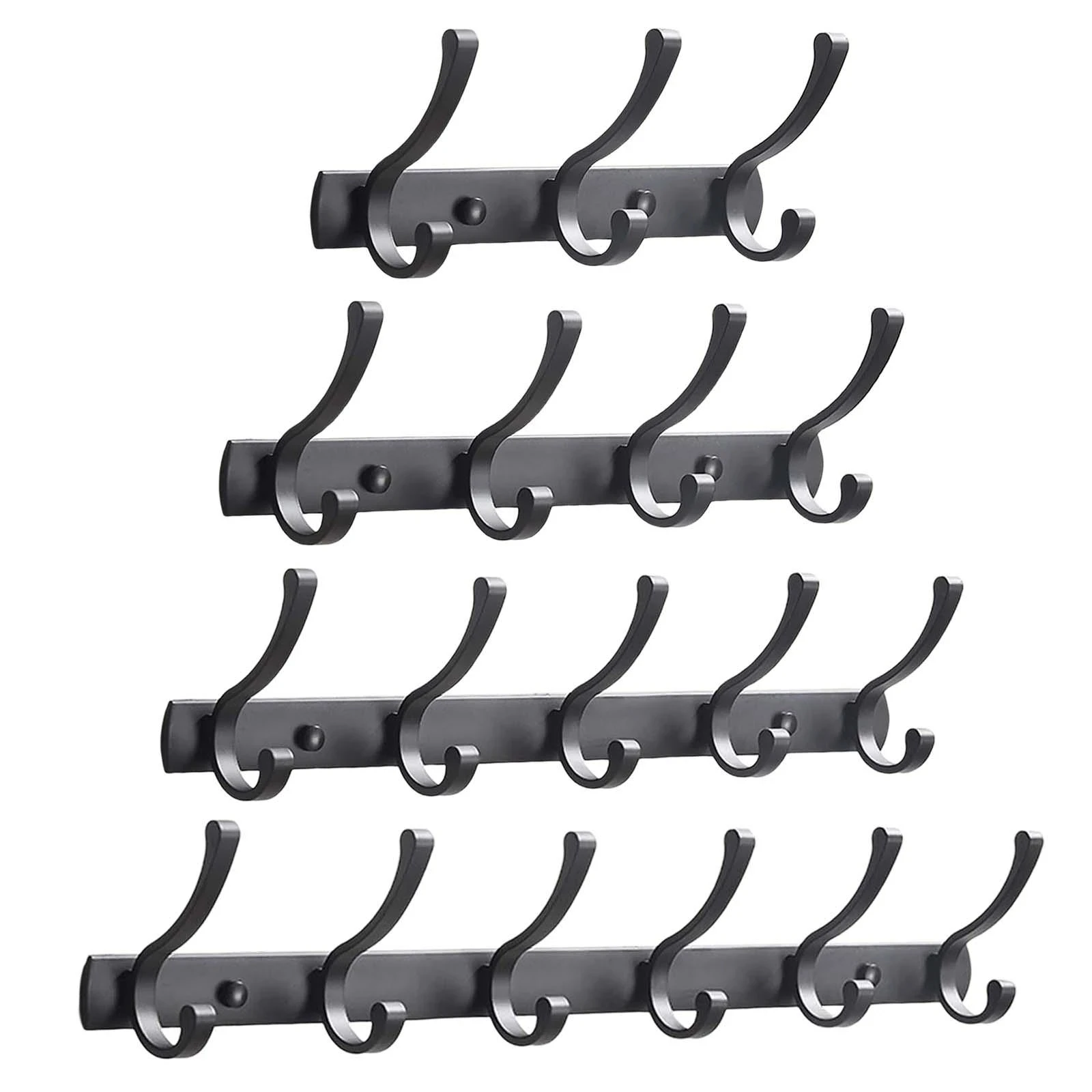 Coat Hook Rack Hat Hanger for Scarves Clothes Coat Rack Wall Mounted Scarf Hook Living Room