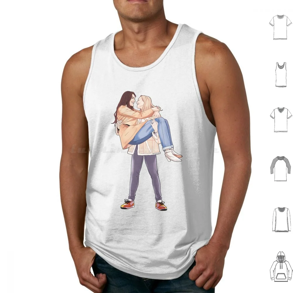 Marina-Home ( Full Figures ) Tank Tops Print Cotton Station 19 Station19 Maya Bishop Carina Deluca Fanart