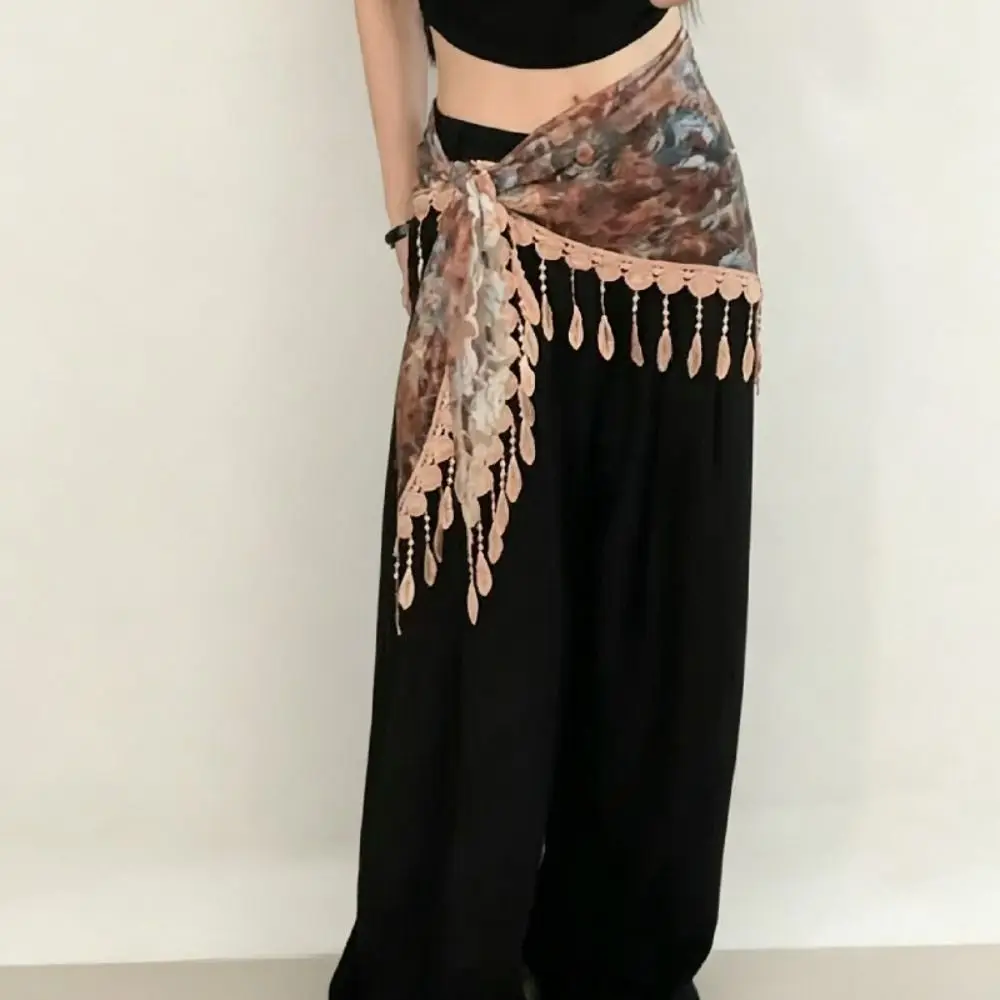 Embroidered Flower Lace Mini Skirt See Through Harajuku Lace Up Ruffles Skirt High Waist Y2K Streetwear Ruched Skirts