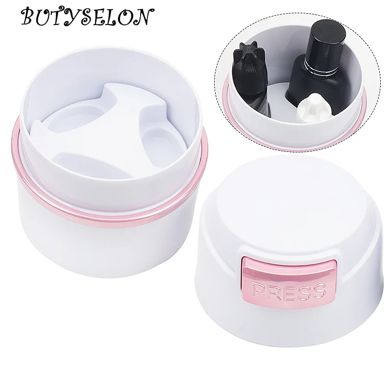 Eyelash Glue Storage Tank Container Lash Extension Adhesive Stand Activated Carbon Sealed Storage Jar Eyelashes Lifting Supplies