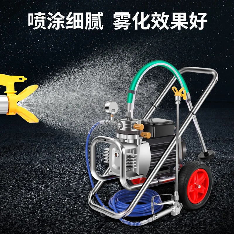 Airless paint sprayer, high pressure sprayer, professional latex paint equipment 4