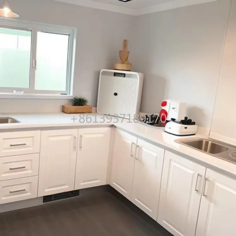 Facile pieghevole 40 piedi 20 piedi contenitore prefabbricato casa espandibile in acciaio leggero pieghevole casa prefabbricata Villa con cucina da bagno