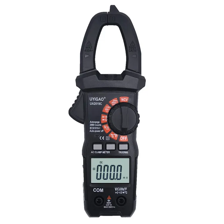 Digital clamp meter trms ac dc resistance insulation tester