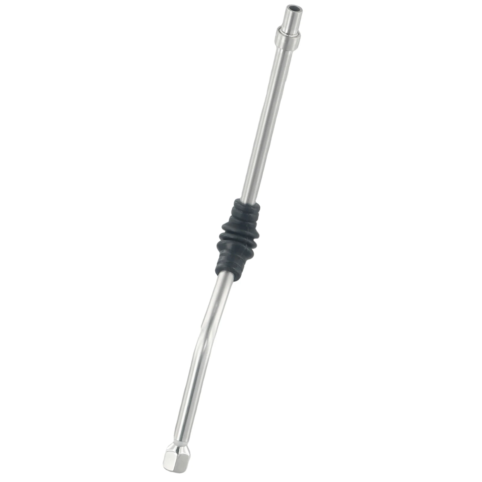 Home Coffee Making Coffee Machine Steam Wand 14 Inch Fitting Anti-scorch Rubber Elbow Single Hole Nozzle Stainless Steel Wand