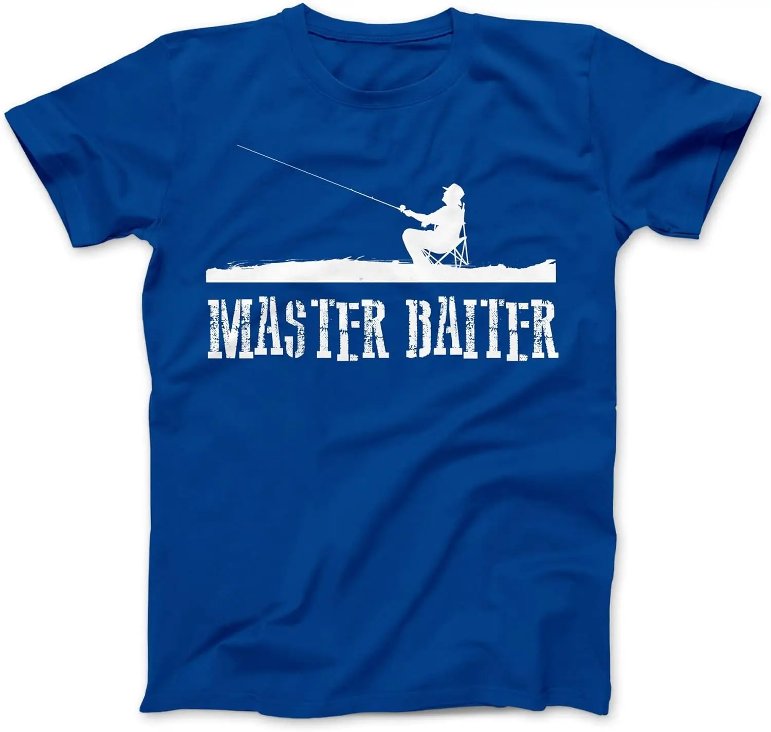 Master Baiter Fishing Fisherman T-Shirt Cotton