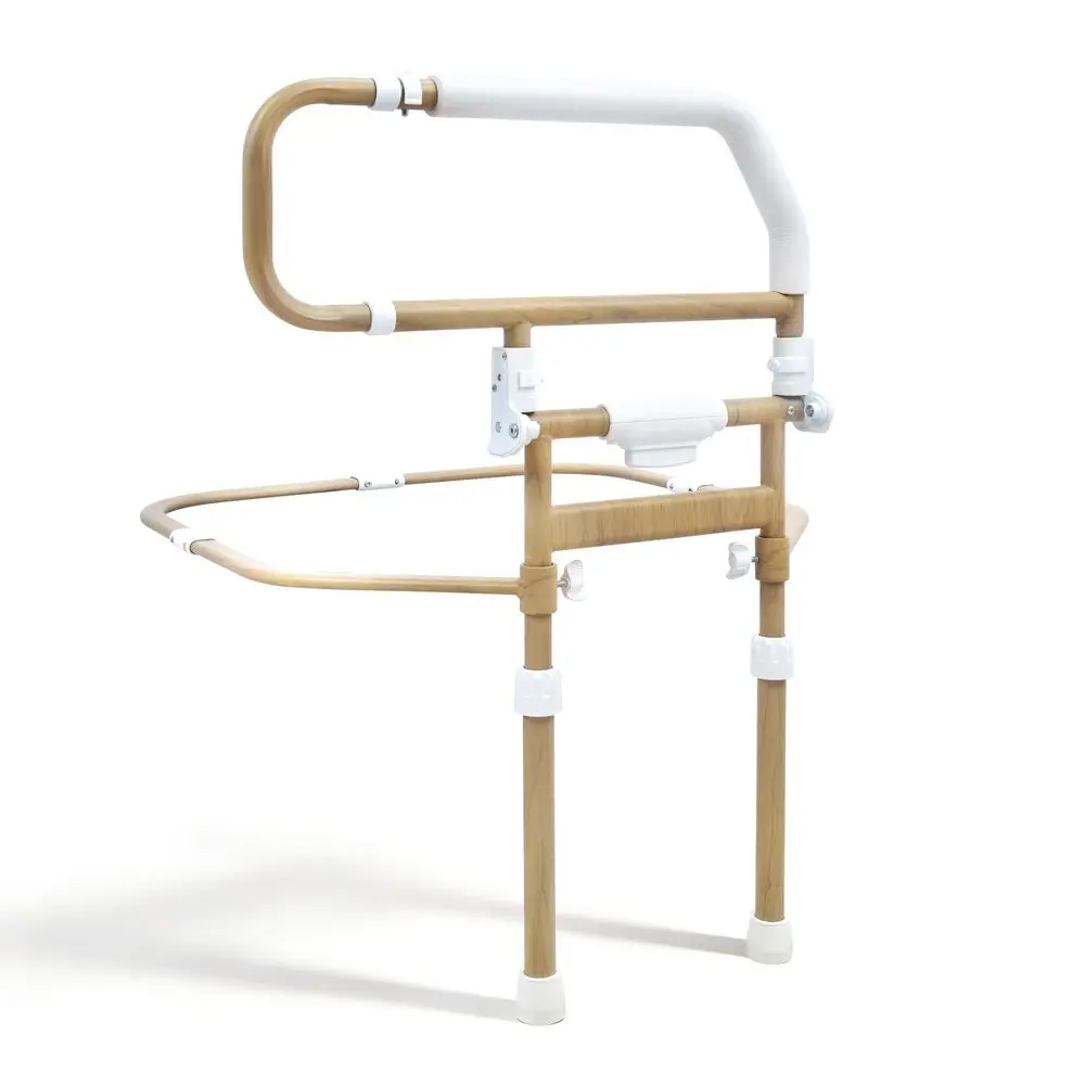 

Защитные бортики для кровати для пожилых людей, складные, регулируемые по высоте, предотвращают падение с кровати, подходят для толстых матрасов.