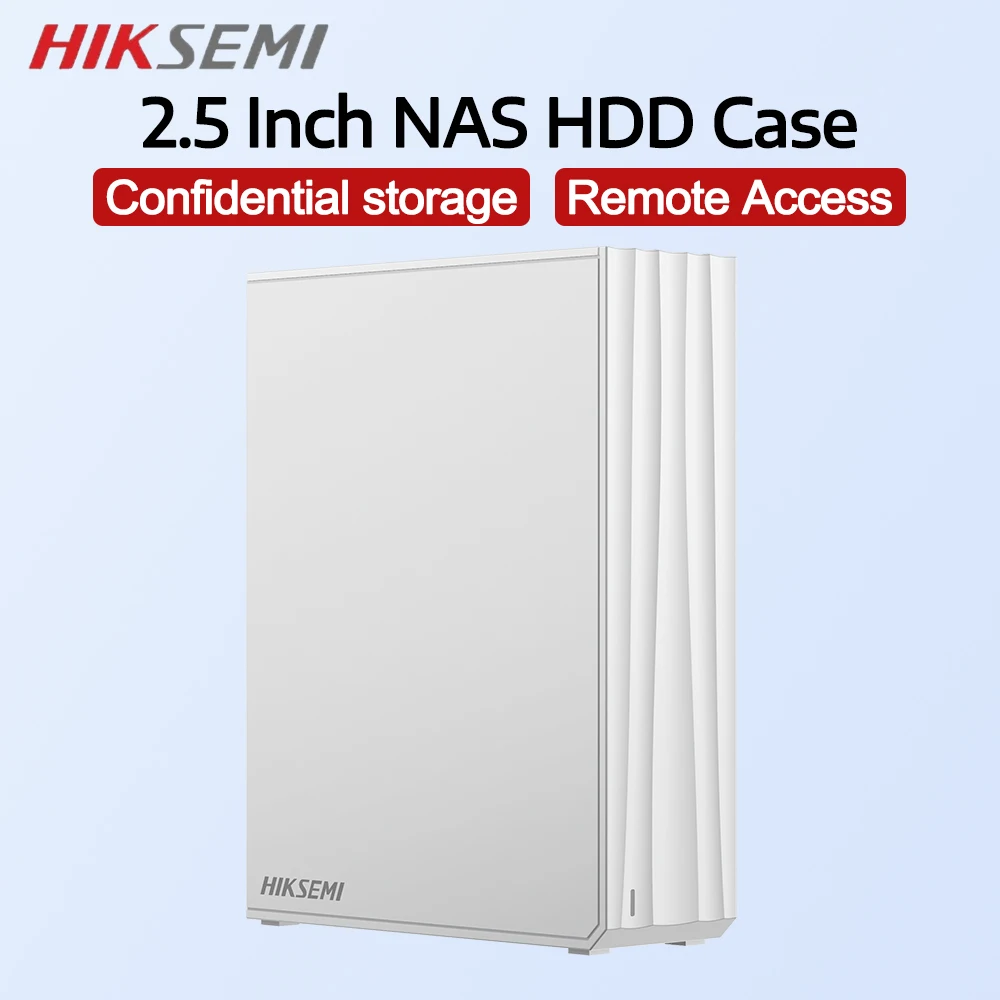 HIKSEMI NAS Network Storage 2.5 Inch SATA HDD Enclosure NAS Network HDD Storage USB Hard Disk Drive House Personal Cloud Server