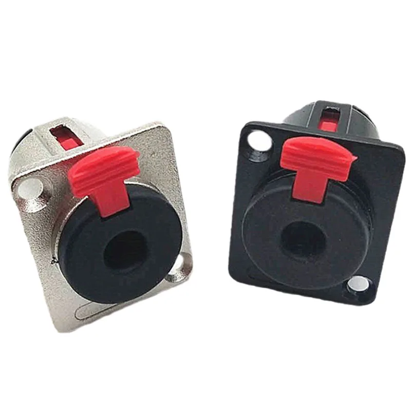 6,35 mm Panel Mount Jack 1/4 Zoll Stereo-Buchse TRS-Buchse Chassis Mount Connector für Mikrofon Gitarre Audio Equipmen, Terminal