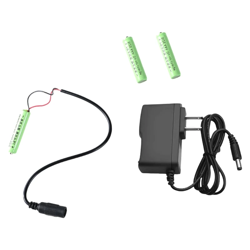 2025 Mới AC100 ~ 240V Đầu Vào Đầu Ra 4.5V 3A Giả Pin Adapter Thay Thế Cho Các Thiết Bị Điện Tử Như Nhiệt Kế Đèn LED