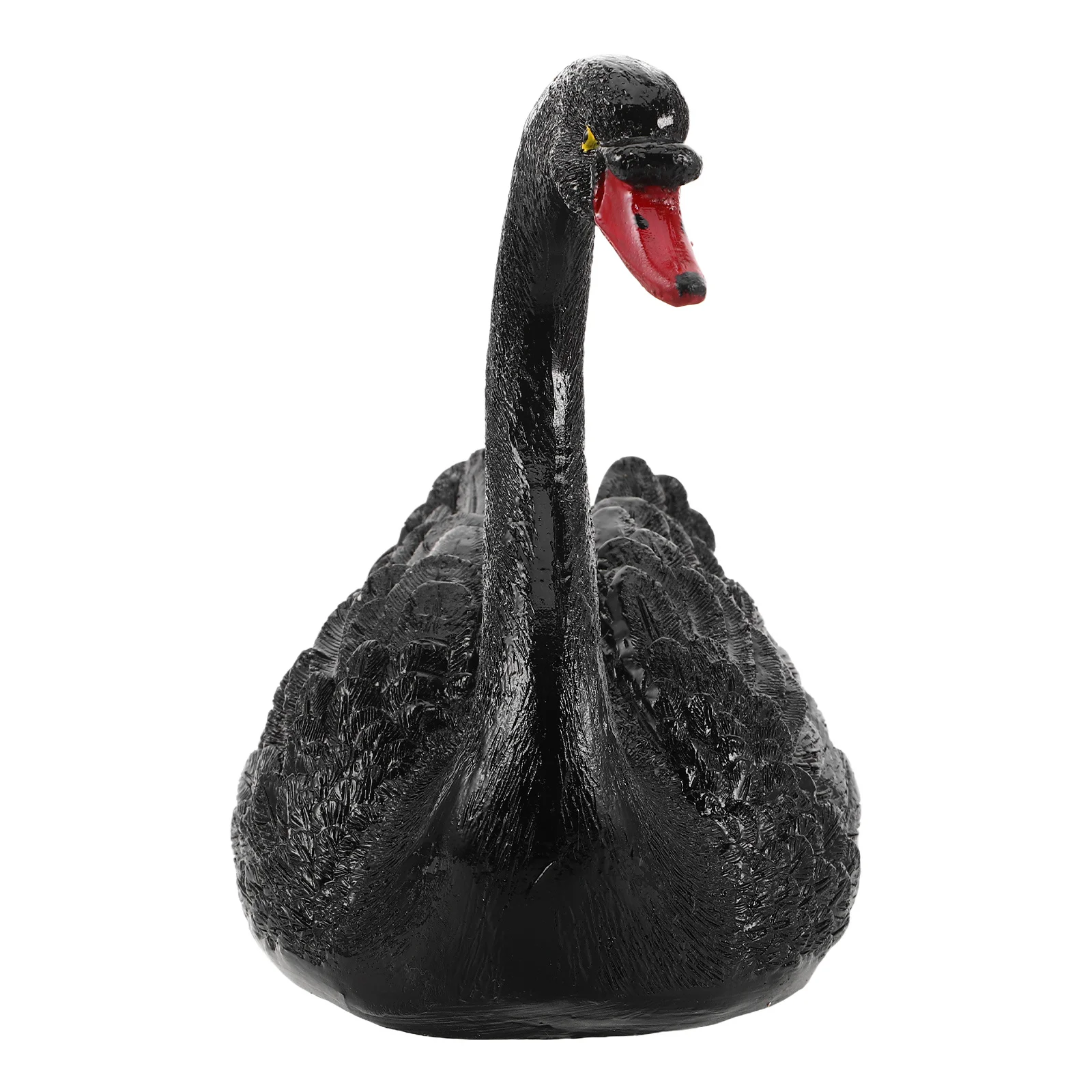 

Floating Swan Sculpture Durable Plastic Outdoor Garden Pond Decoration Elegant Yard Statue Water Fountain Ornament