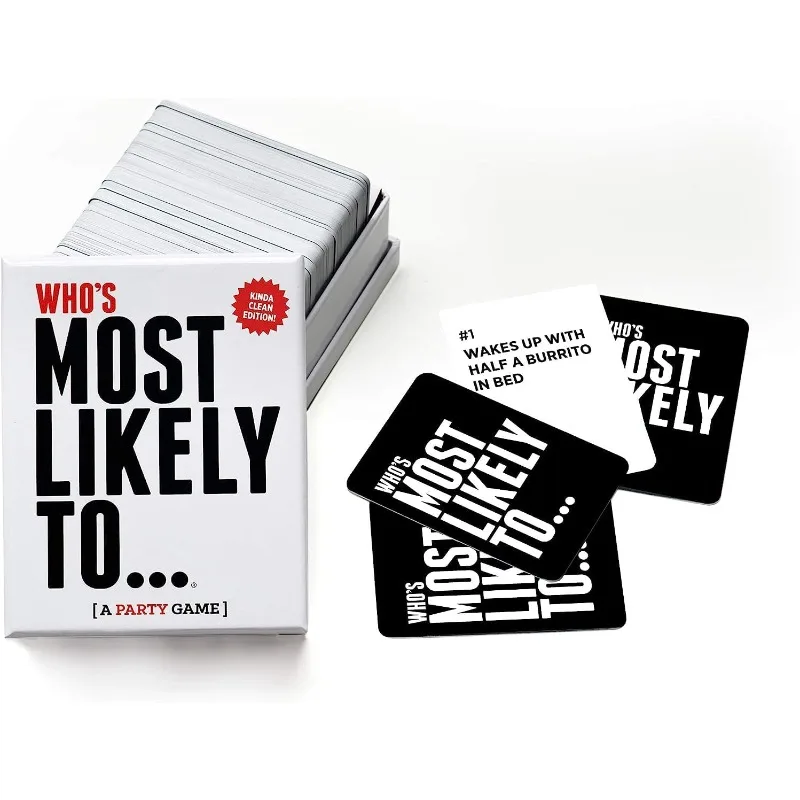 Who\'s Most Likely to... Kinda Clean Family Edition [A Party Game]