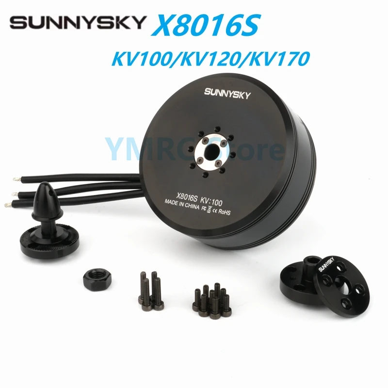 

Sunnysky X8016S KV100/KV120/KV170 12S Brushless Motor For RC Drone Multicopters Plant Protection Machine UAV