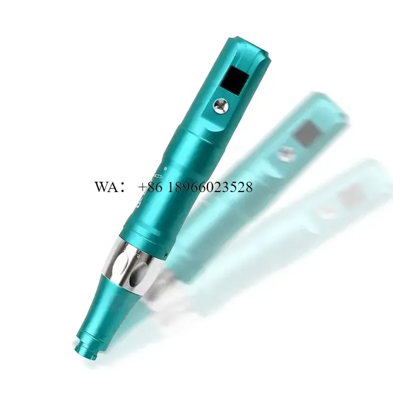 WMWMNU Professional 6-Speed Pen 0-2.5mm Adjustable Depth CE Certified Rejuvenation Device for Home
