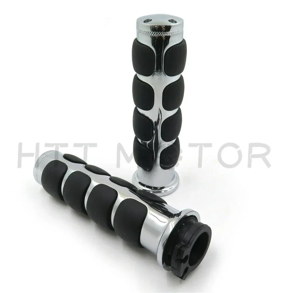 7/8 "22mm Handlebar Grips สําหรับ Honda Goldwing Gl1200 1982-1987 Suzuki/Kawasaki/Yamaha ชิ้นส่วนรถจักรยานยนต์