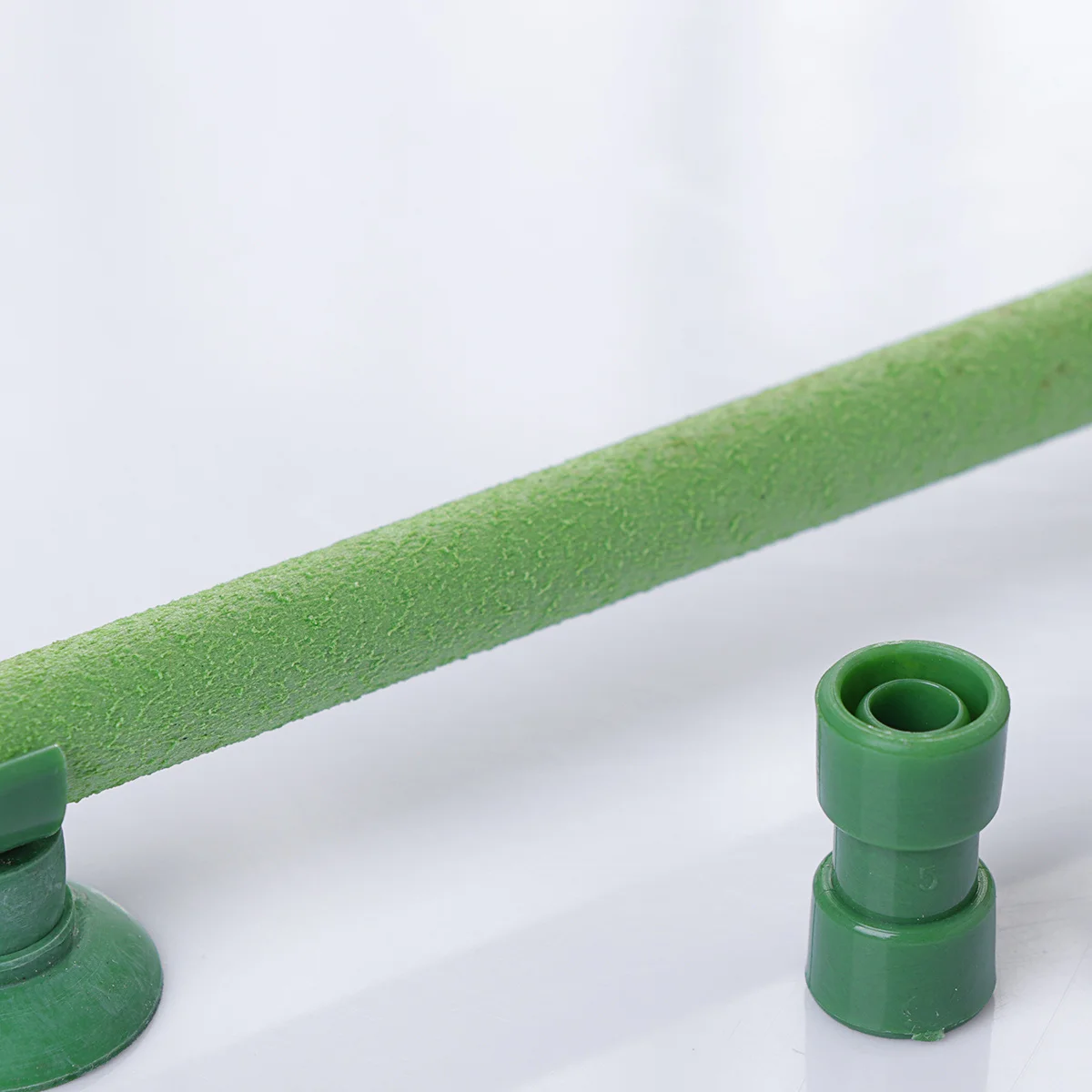 

10 Inches Green Air Stone For Fish Tank Aquarium Oxygen Strip Suction Cups Bubbles Maker Aerator Tool Bubble Bar Air