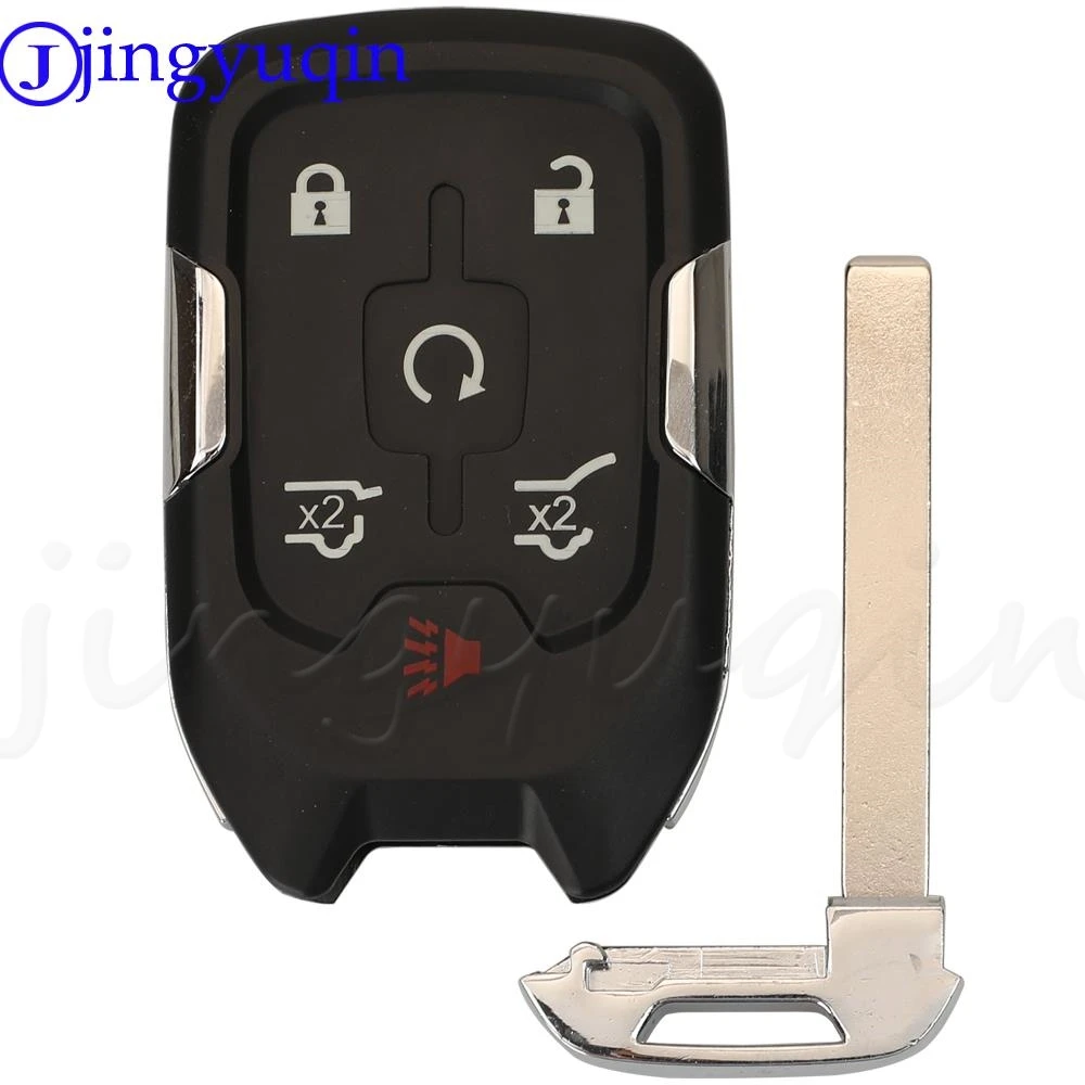 Jingyuqin Smart Key Fob 315/433Mhz ID46 HYQ1AA HYQ1EA For Chevrolet Tahoe Silverado Suburban GMC Terrain Acadia YUKON XL Sierra