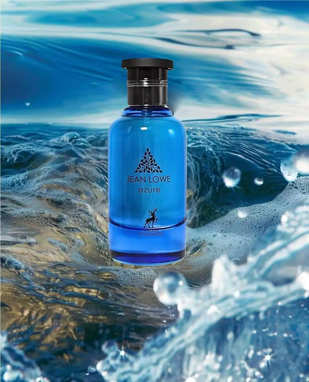 Maison Alhambra Jean Lowe Azure für Unisex Eau de Parfum Spray, 3,4 Unzen / 100 ml