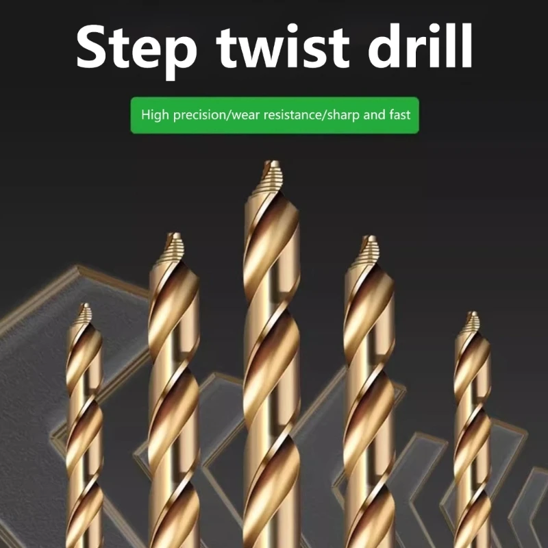 Drill Bit HSS Twist Drill Bit for Hardened Metal Stainless Steel Drop Ship