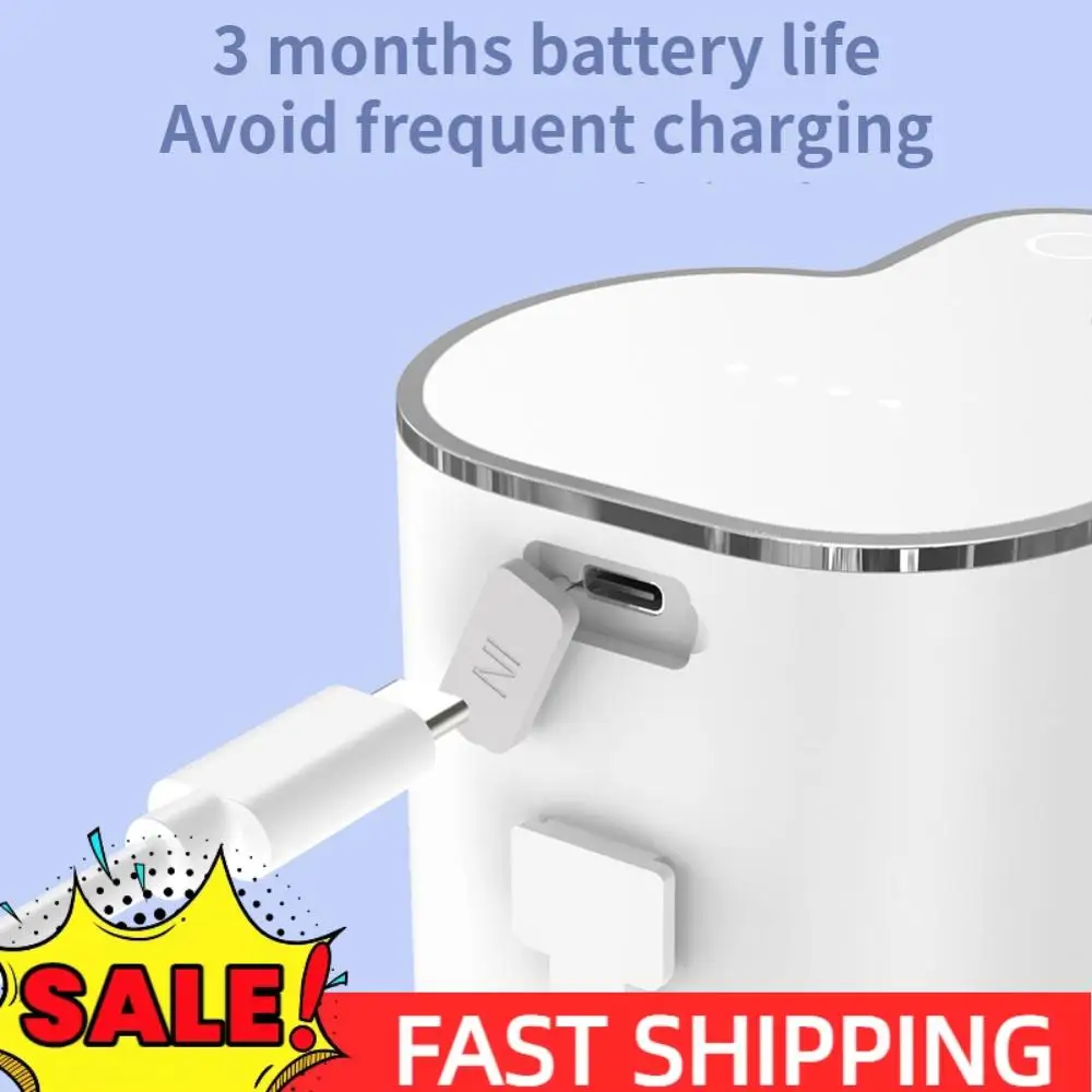 

400ml Smart Washing Hand Machine Wall Mounted Touchless Hand Soap Dispenser USB Charging Infrared Sensor for Bathroom Kitchen