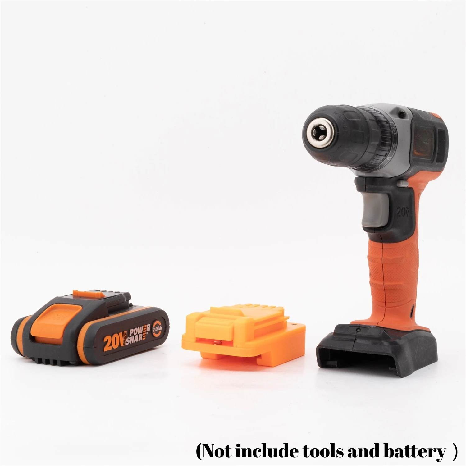 Battery Adapter/Converter for Worx 4 pin 20V -To For Black&Decker /Bosch/Ozito 18v /Dyson v7 v8 Vacuum Cleaner Power Tool