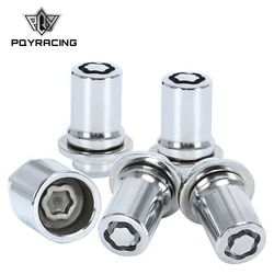 M12x1.5 4Nuts+1Key Anti-theft 44MM Height Wheel Lock Lug Nuts Set For Toyota 4Runner Corolla Lexus GS300 GS400 GS430 0027600901