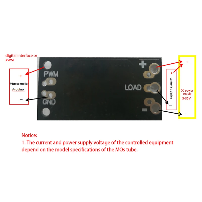 1Pc High Quality Brand New HW-532B LR7843 Isolated MOSFET MOS Tube FET Module Replacement Relay DC5-30V 161A